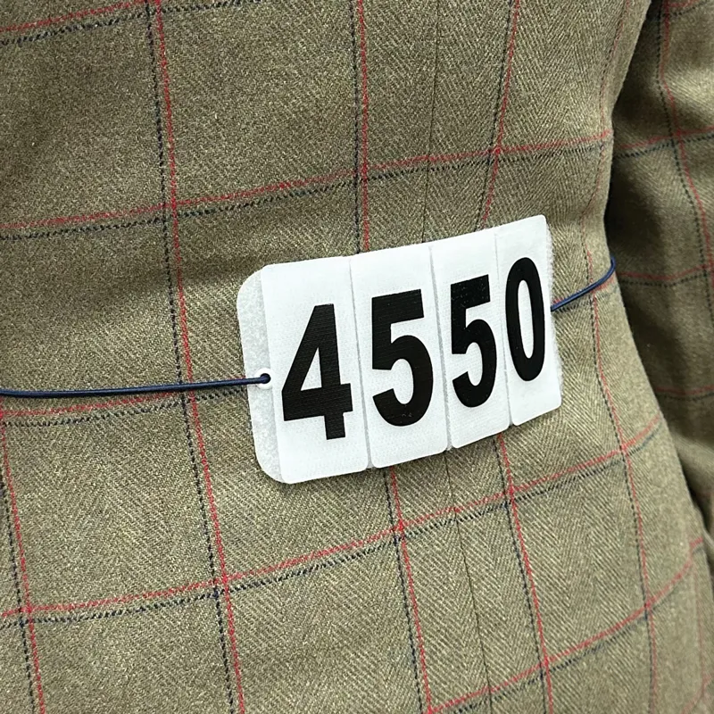 Equetech Showing Number Back Set-2