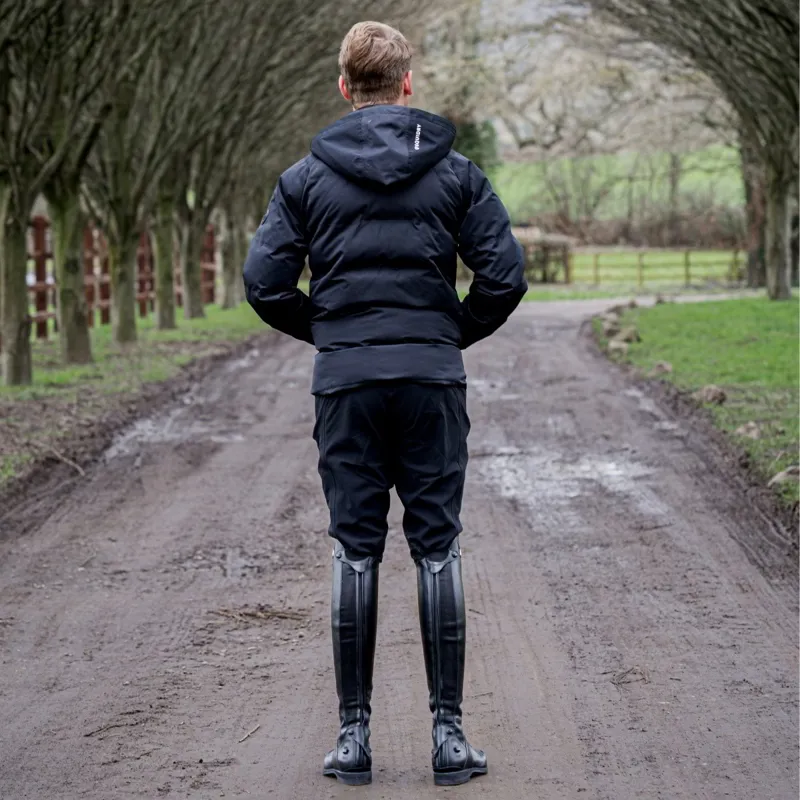 EQUIDRY Waterproof Knee Grip Mens Riding Breeches - Black-7