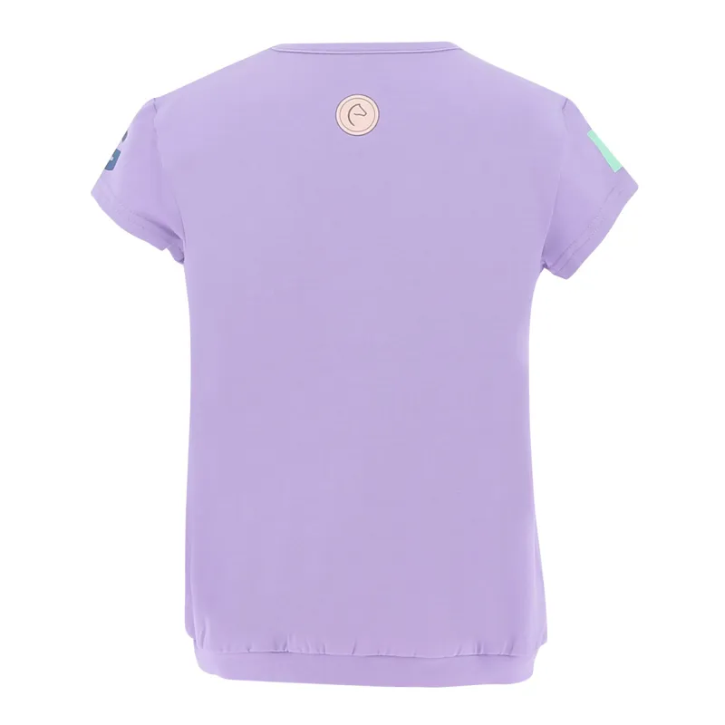 Equi-Kids Icance Junior T-Shirt - Lilac-2