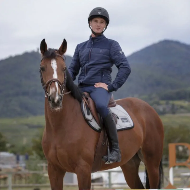 Equi-Theme Dustin Mens Padded Jacket - Navy-4