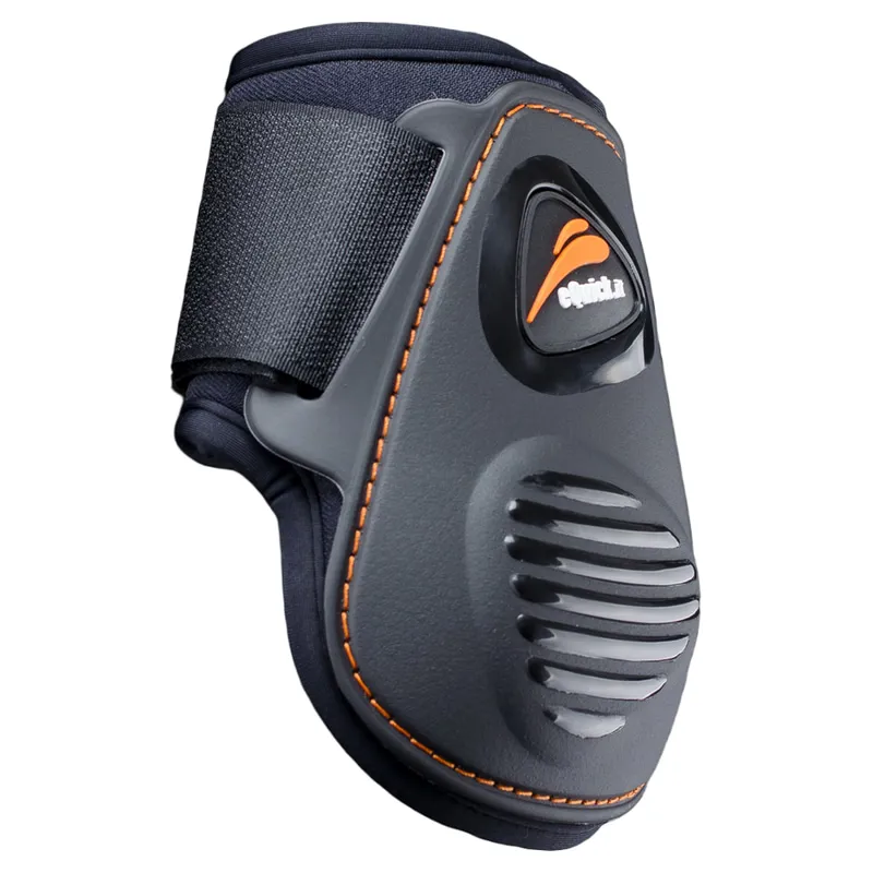 eQuick eLight Rear Fetlock Boots - Black-2