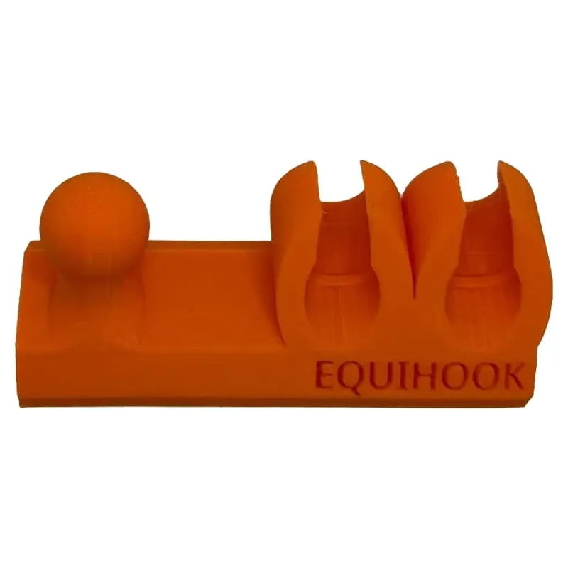 Equihook Magnetic Whip and Kit Holder - Orange