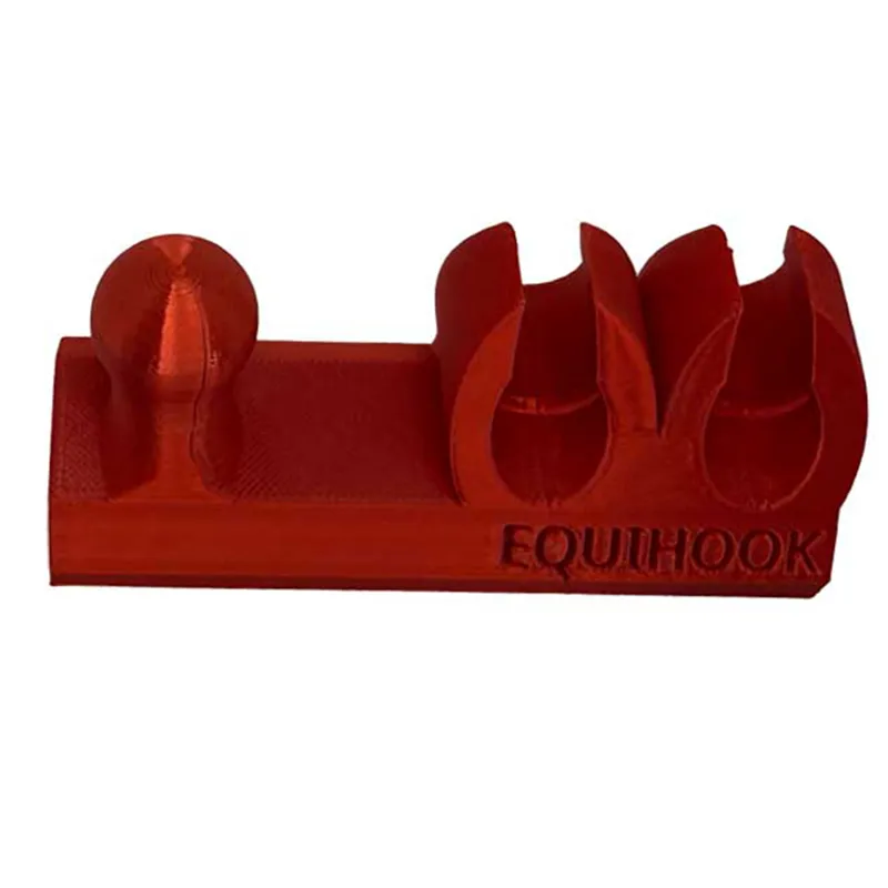 Equihook Magnetic Whip and Kit Holder - Shiny Red