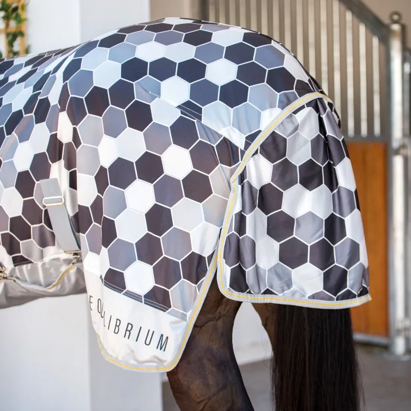 Equilibrium Field Relief Combo Neck Fly Rug - Hexagon Grey-8