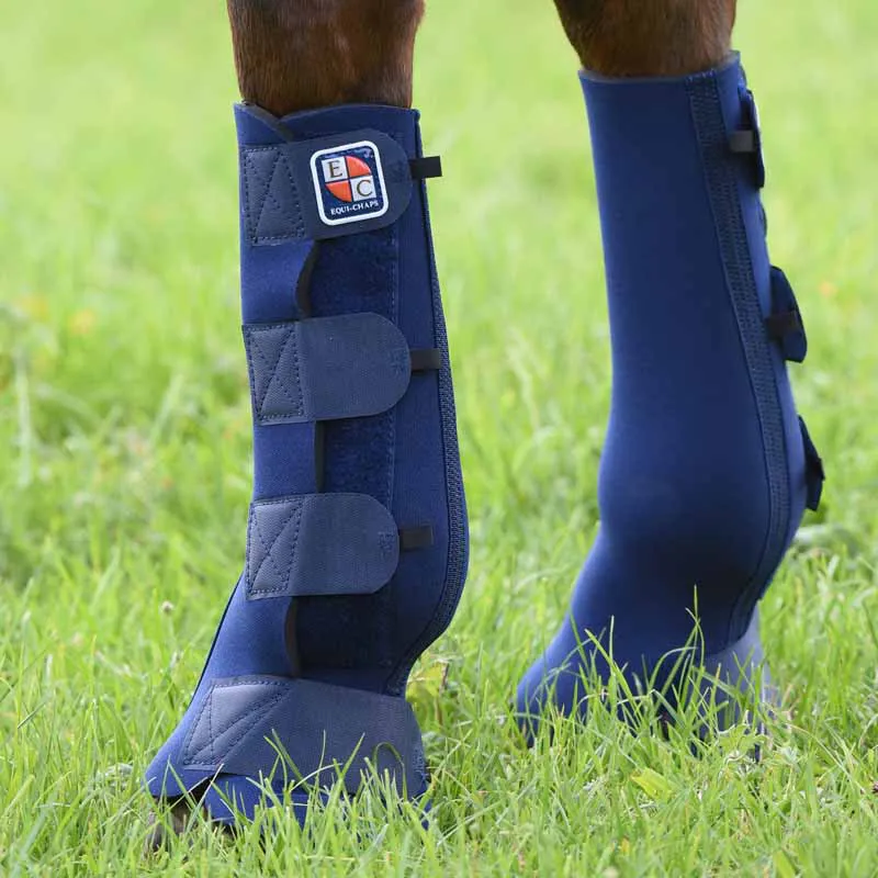 Equilibrium Equi-Chaps Hardy Turnout Chaps - Navy-1