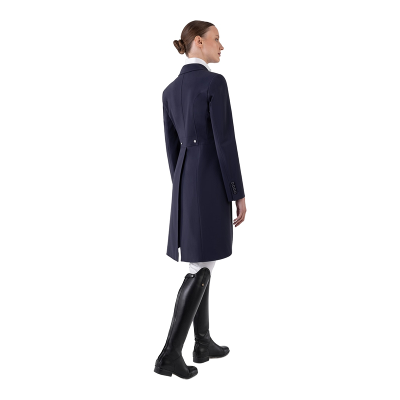 Equiline Aurora Womens Dressage Tails - Blue-5