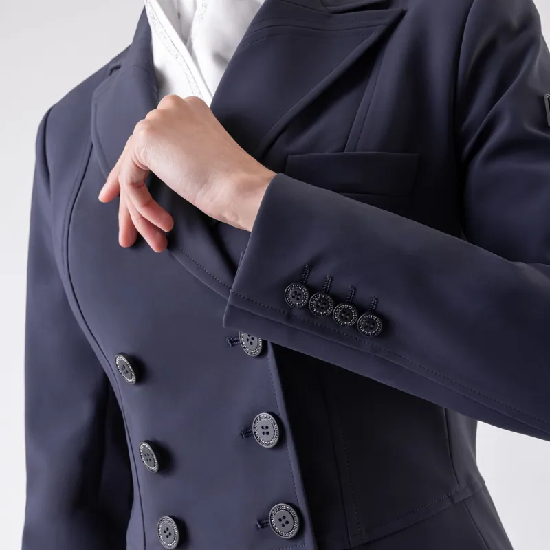 Equiline Aurora Womens Dressage Tails - Blue-6