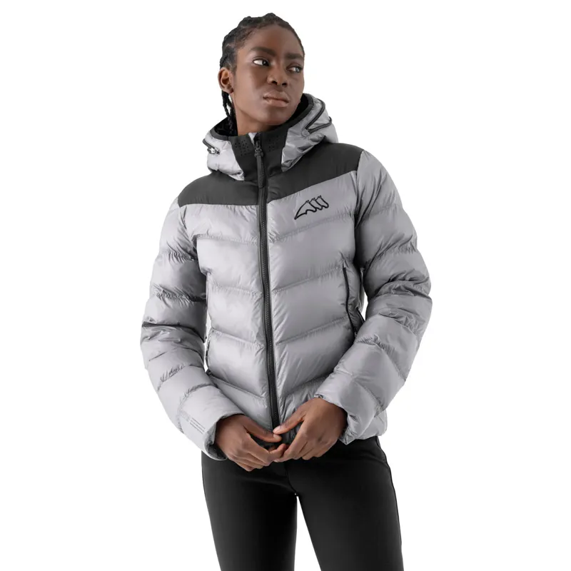 Equiline Caiety Ladies Ripstop Padded Jacket - Sleet Grey