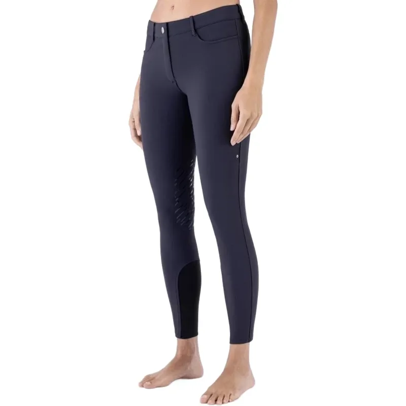 Equiline Cornek Knee Grip Womens Breeches - Blue