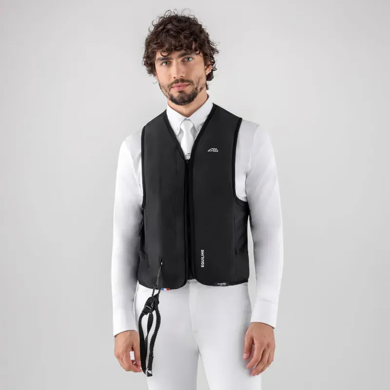 Equiline Eclair Unisex Airbag Vest - Black-2