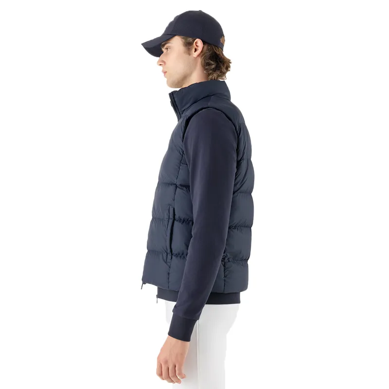 Equiline Eqcortek Mens Padded Gilet - Blue-3
