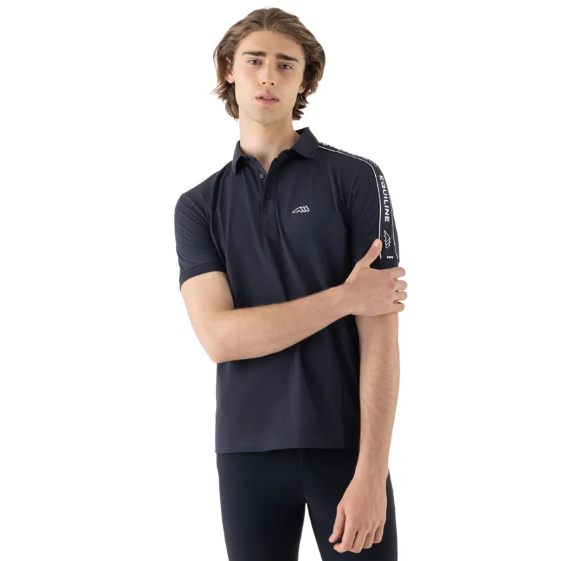 Equiline Eqcravet Mens Polo Shirt - Blue