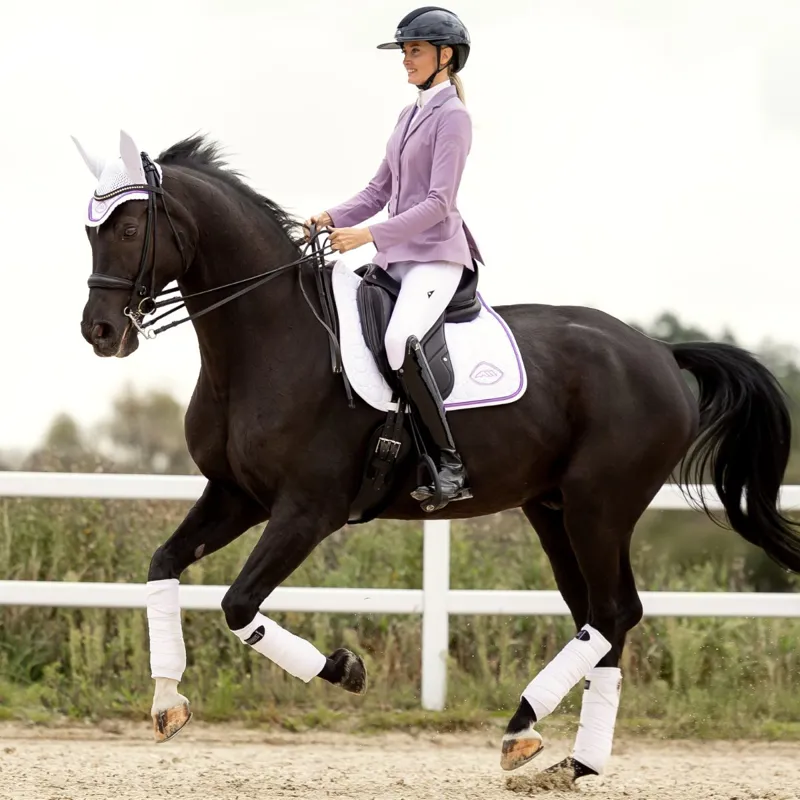 Equiline Eqgarcia Womens Show Jacket - Mauve-1