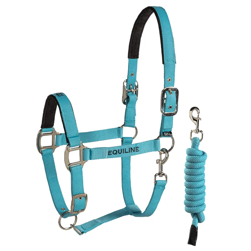 Equiline Gest Headcollar and Lead Rope - Aquarelle