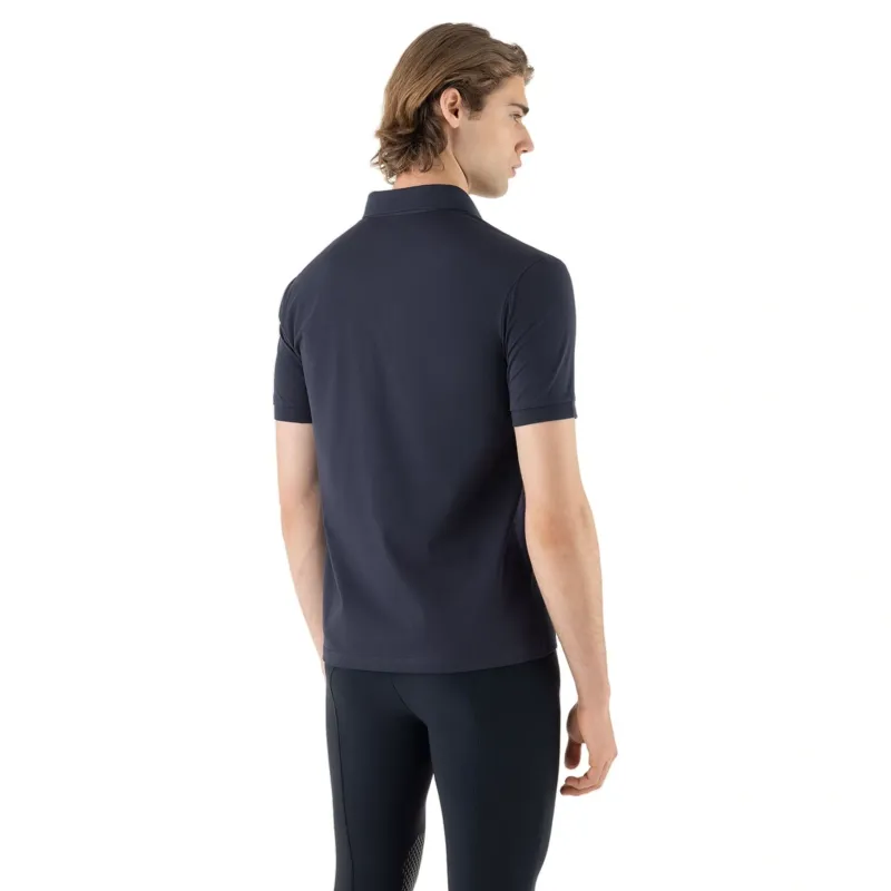Equiline Eqcravet Mens Polo Shirt - Blue-2
