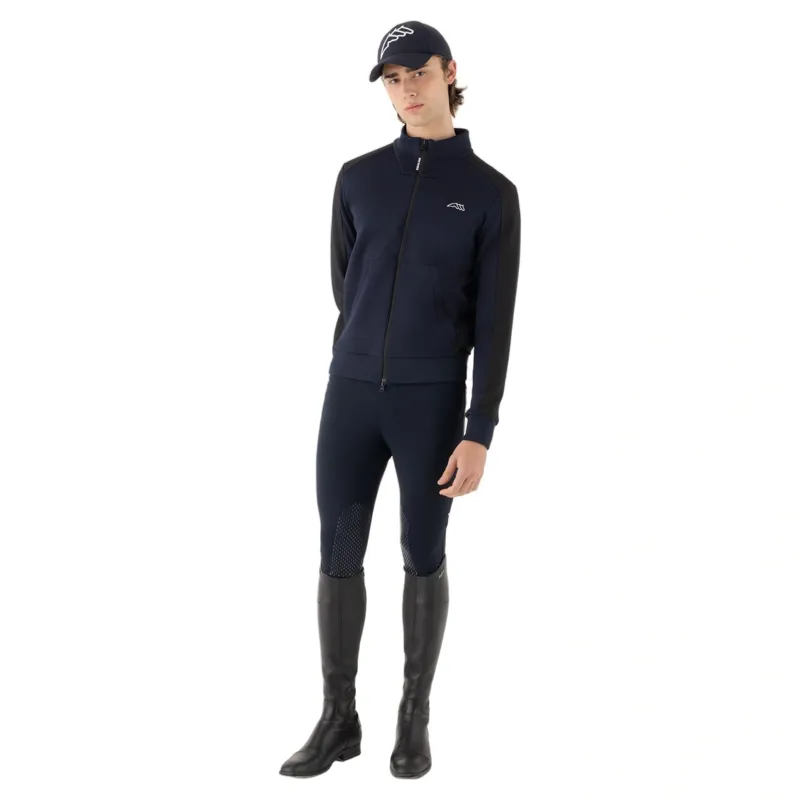 Equiline Eqcelfa Mens Full Zip Sweatshirt - Blue-1