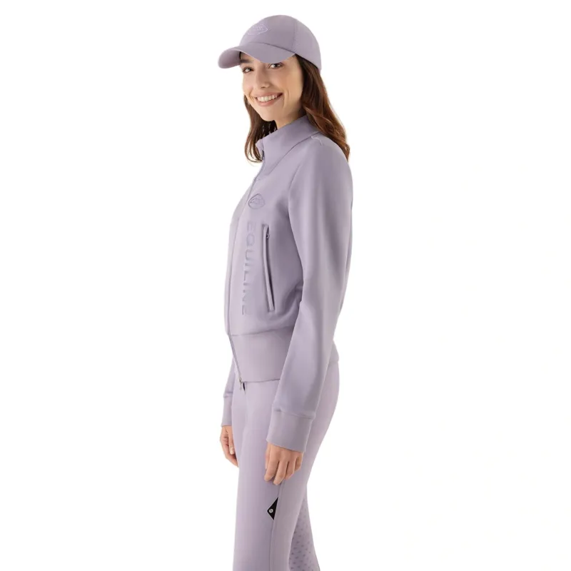Equiline Eqglempa Full Zip Sweatshirt - Mauve-4
