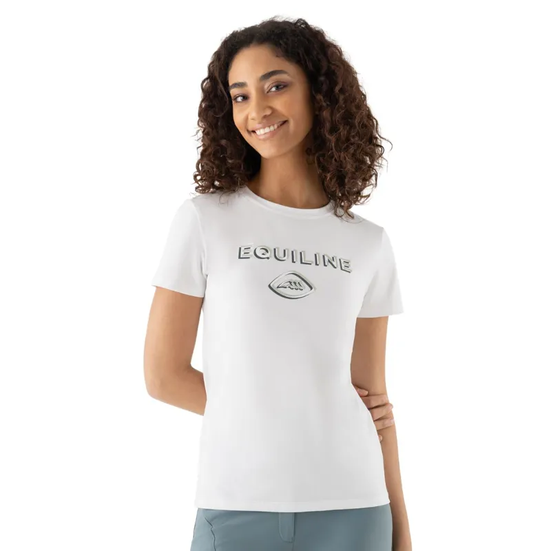 Equiline Eqcalop Womens T-Shirt - White-1
