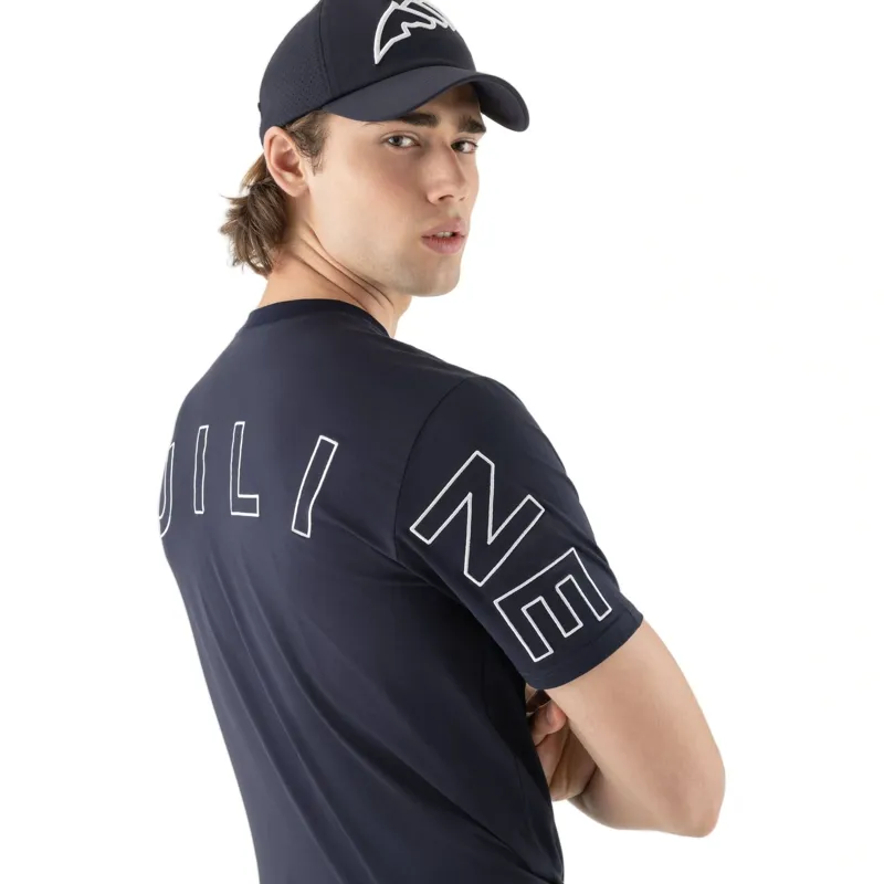 Equiline Eqcarge Mens Short Sleeve T-Shirt - Blue-7