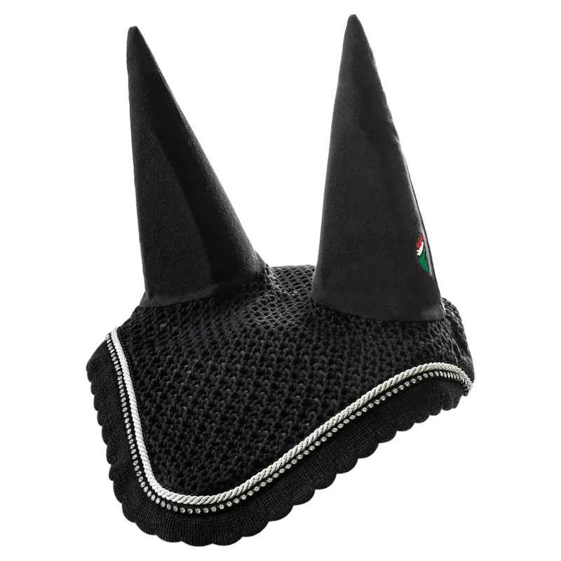 Equiline Rio Ear Net - Black