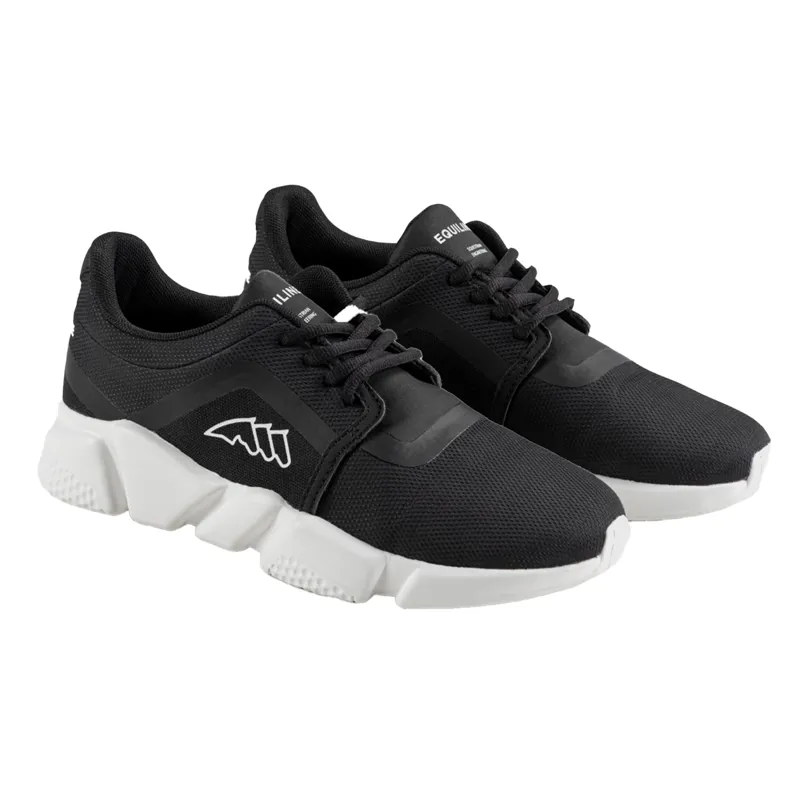 Equiline Runy Unisex Trainers - Black