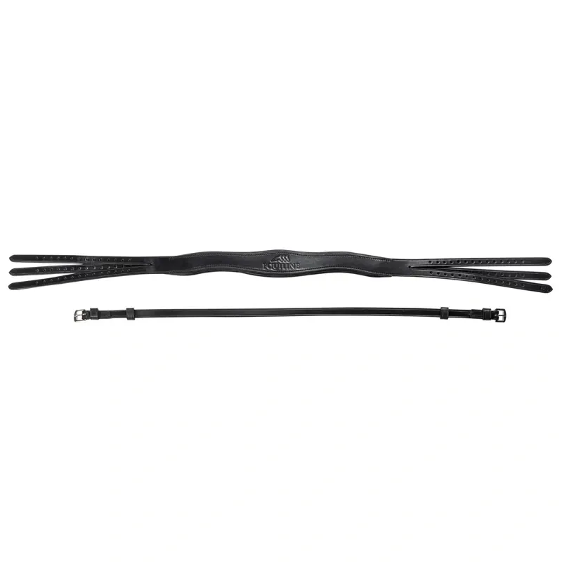 Equiline Anatomical HPA0416 Classic Bridle Headpiece - Black