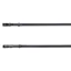 Equiline Plain Leather Weymouth Reins - Black