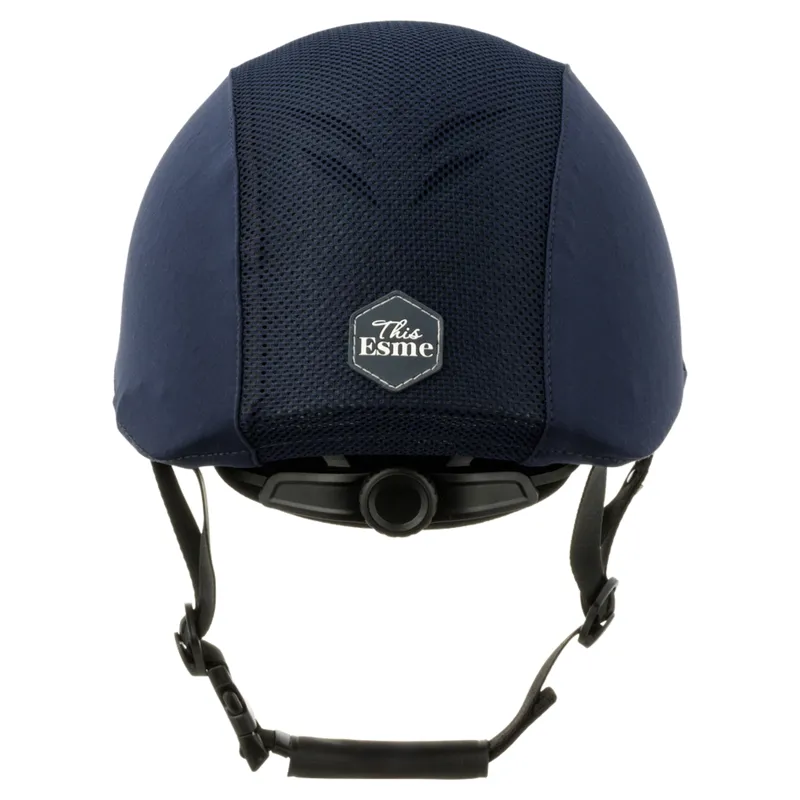 Charles Owen EQx x This Esme Phoenix MIPS Skull Riding Hat - Navy-2