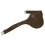 Eric Thomas Fitter Leather Stud Girth - Havana