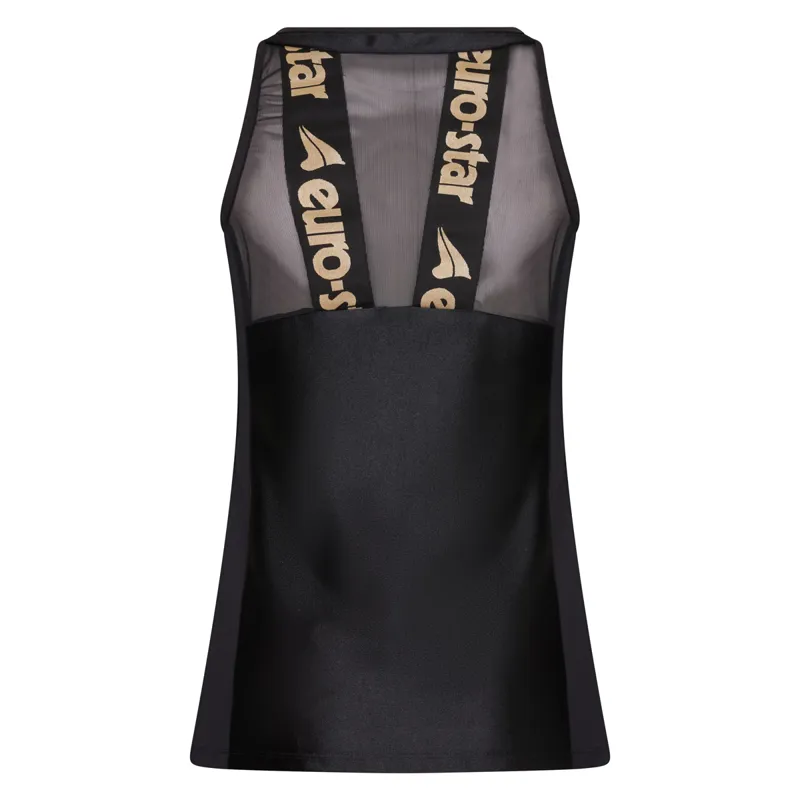 Euro-Star Yza Ladies Vest Top - Meteorite - X-Small-1