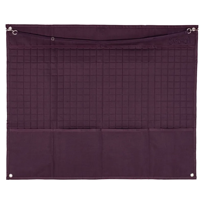 Eskadron Half Stable Quilted Curtain - Blackberry