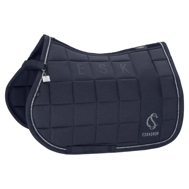 Eskadron Classic Sports Big Square Sparkle GP Saddlecloth - Navy