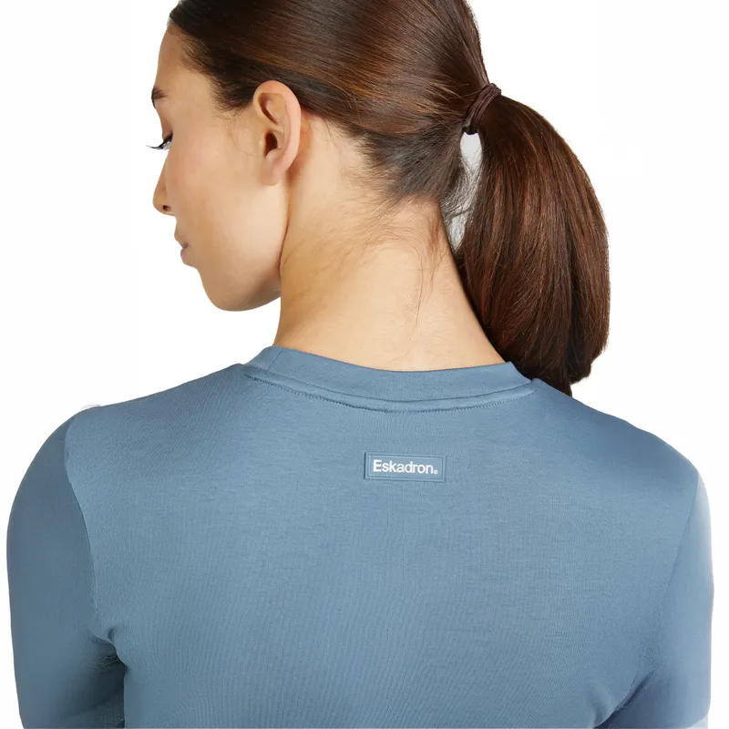Eskadron Classic Sports Ladies T-Shirt - Steel Blue-3