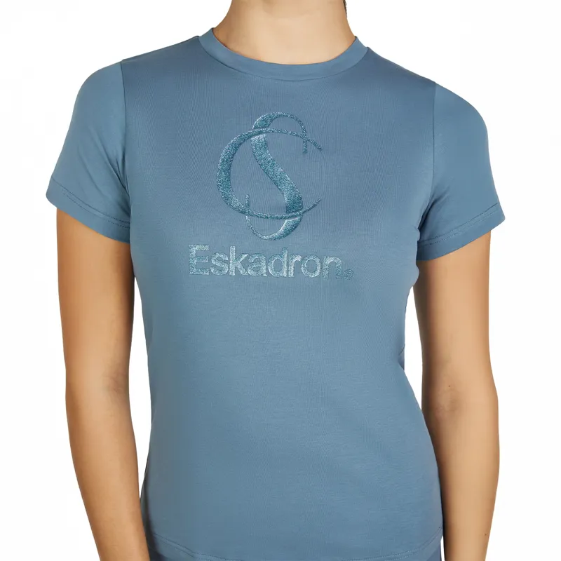 Eskadron Classic Sports Ladies T-Shirt - Steel Blue-4