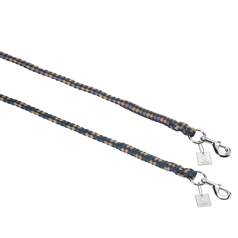 Eskadron Classic Sports Swivel Clip Lead Rope - Ocean/Sierra/Navy-1
