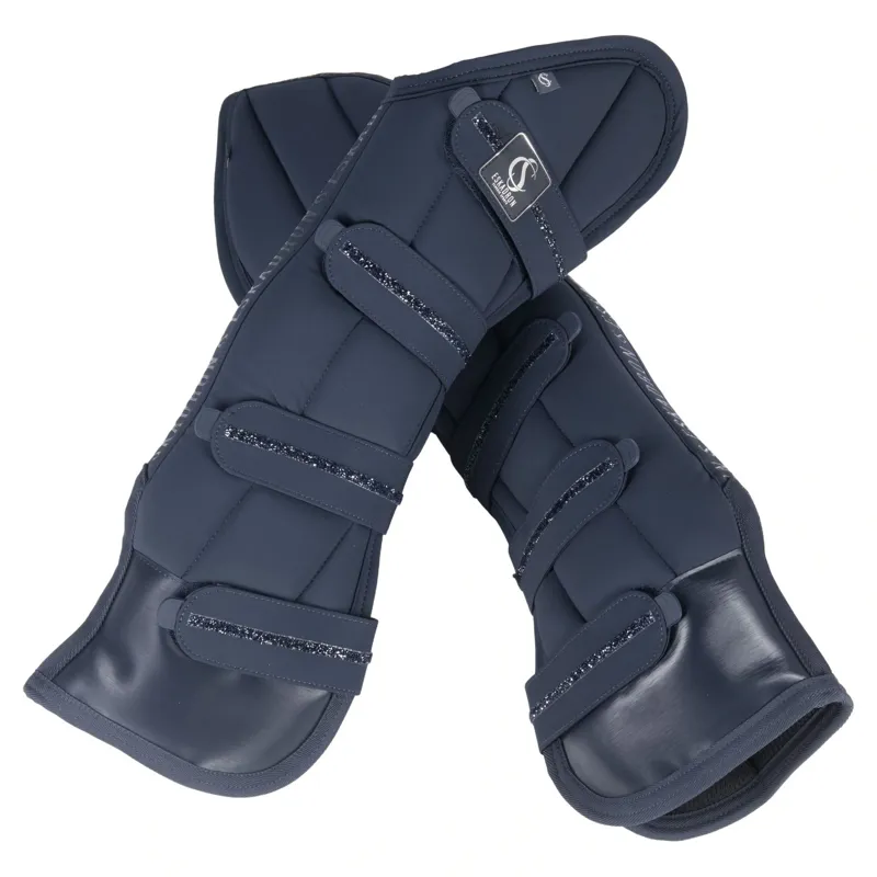 Eskadron Classic Sports Jewel Travel Boots - Set of 4-  Navy