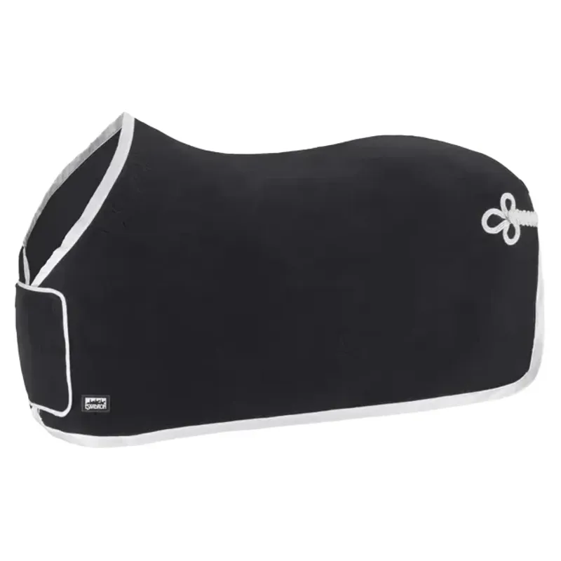 Eskadron Fleece Show Rug - Black/Silver