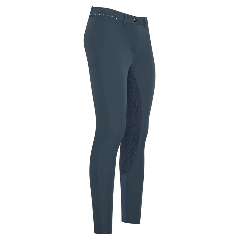 Euro-Star Equitation Queen Diamond Full Grip Ladies Breeches - Night