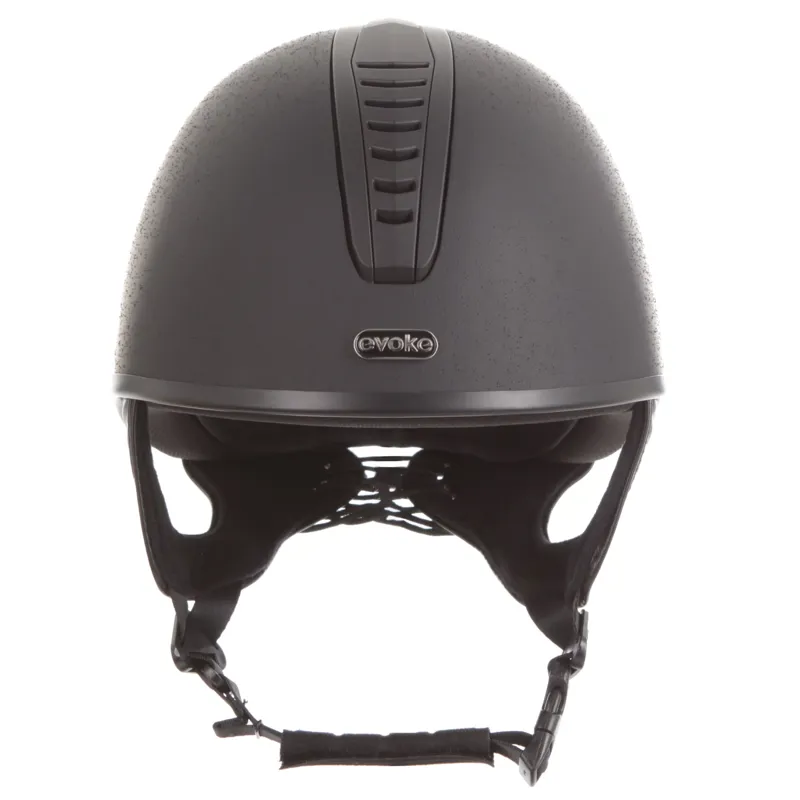 Evoke Orion JS4K MIPS Junior Jockey Skull Riding Hat - Black-1