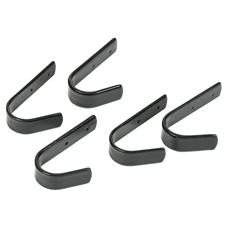 EZI-KIT Small Stable Hooks 5 Pack - Black