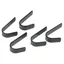 EZI-KIT Small Stable Hooks 5 Pack - Black