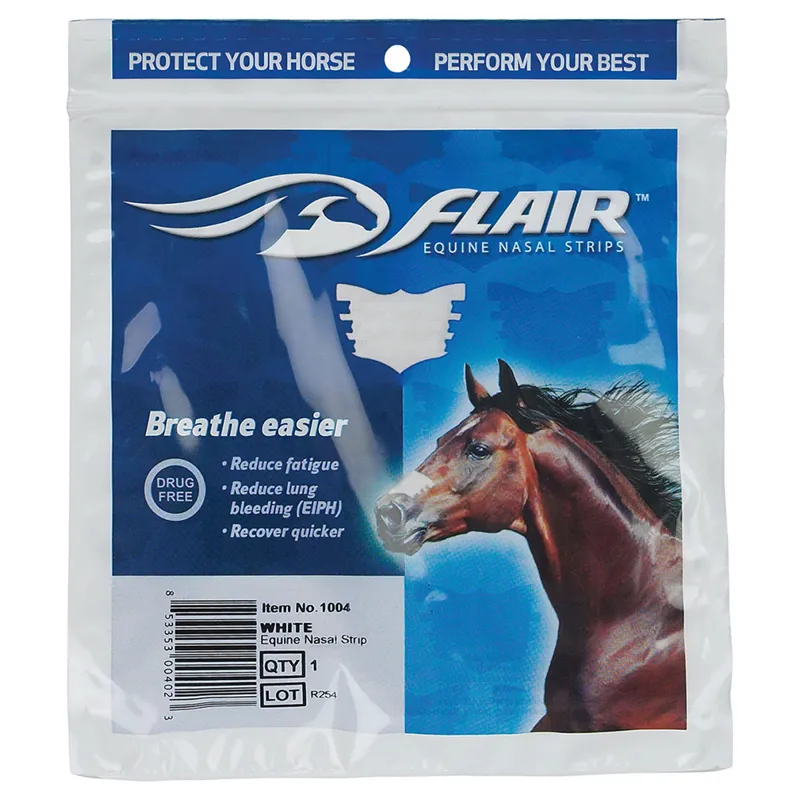 Flair Equine Nasal Strip - Black