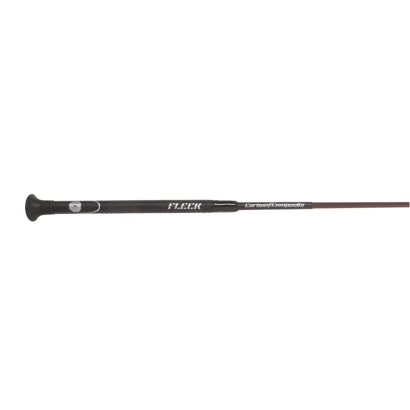 Fleck Carbon Composite Dressage Whip - Anthracite-1