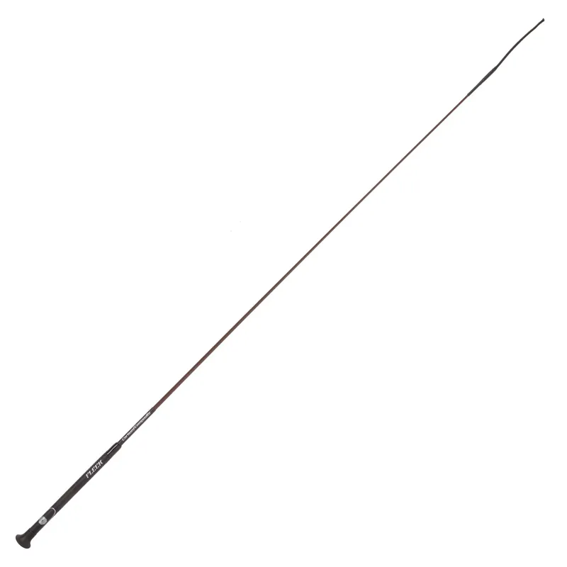 Fleck Carbon Composite Dressage Whip - Dark Brown
