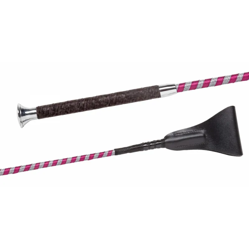 Fleck Satin Glitter Whip - Pink