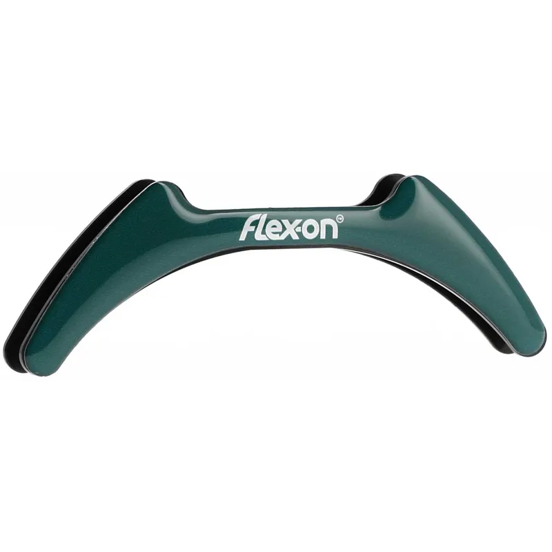 Flex-On Green Composite Plain Stirrup Magnets - English Green