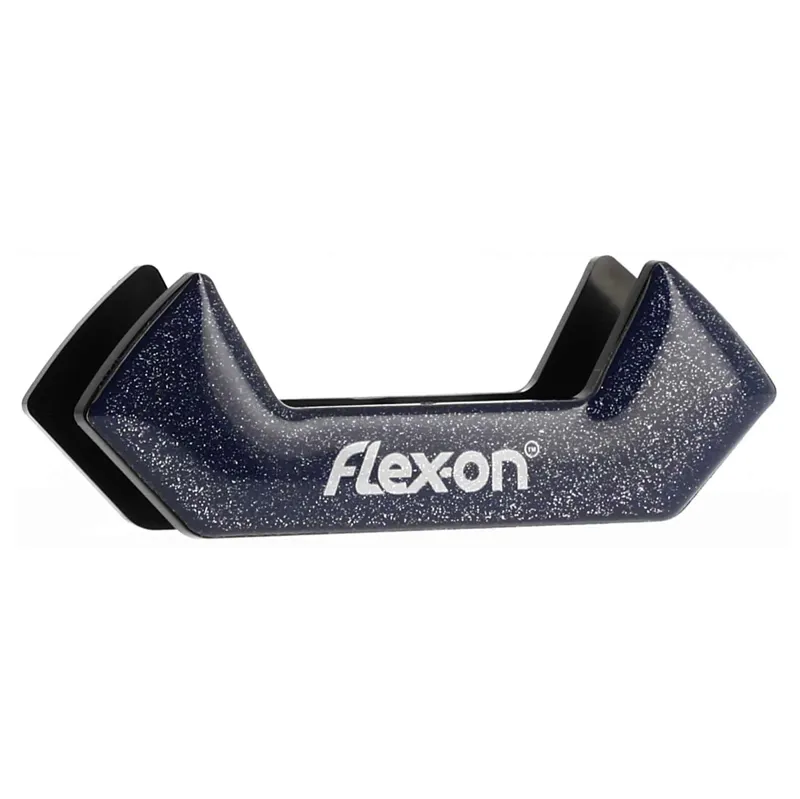 Flex-on Safe-on Silver-Range Stirrup Magnets - Navy Silver