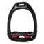 Flex-On Green Composite Ultra Grip Stirrups - Black/Black/Pink