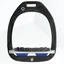 Flex-On Green Composite Ultra Grip Stirrups - Black/Grey/Dark Blue