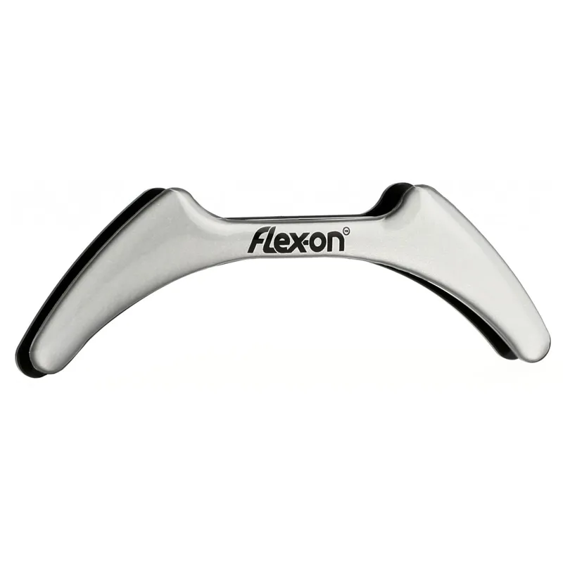 Flex-On Green Composite Plain Stirrup Magnets - Grey